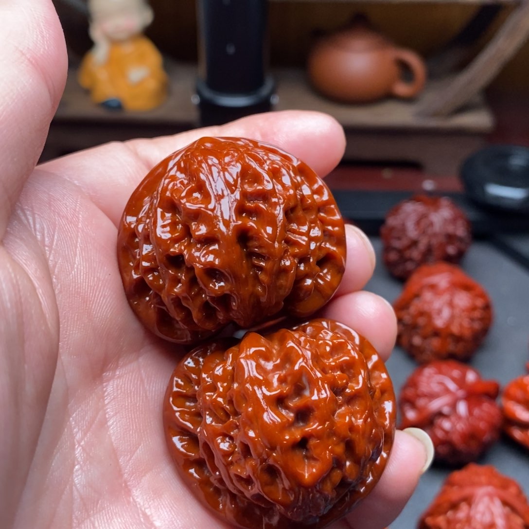 吊坠文玩核桃39宫灯