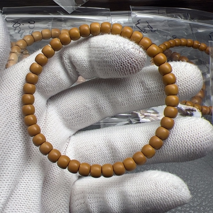 橄榄核吊坠老挝核尖单圈5.5mm