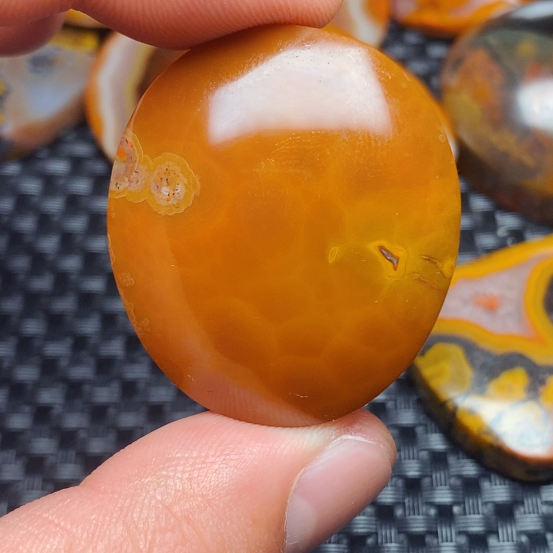 玛瑙/玉髓吊坠(不含链)未镶嵌樱*树