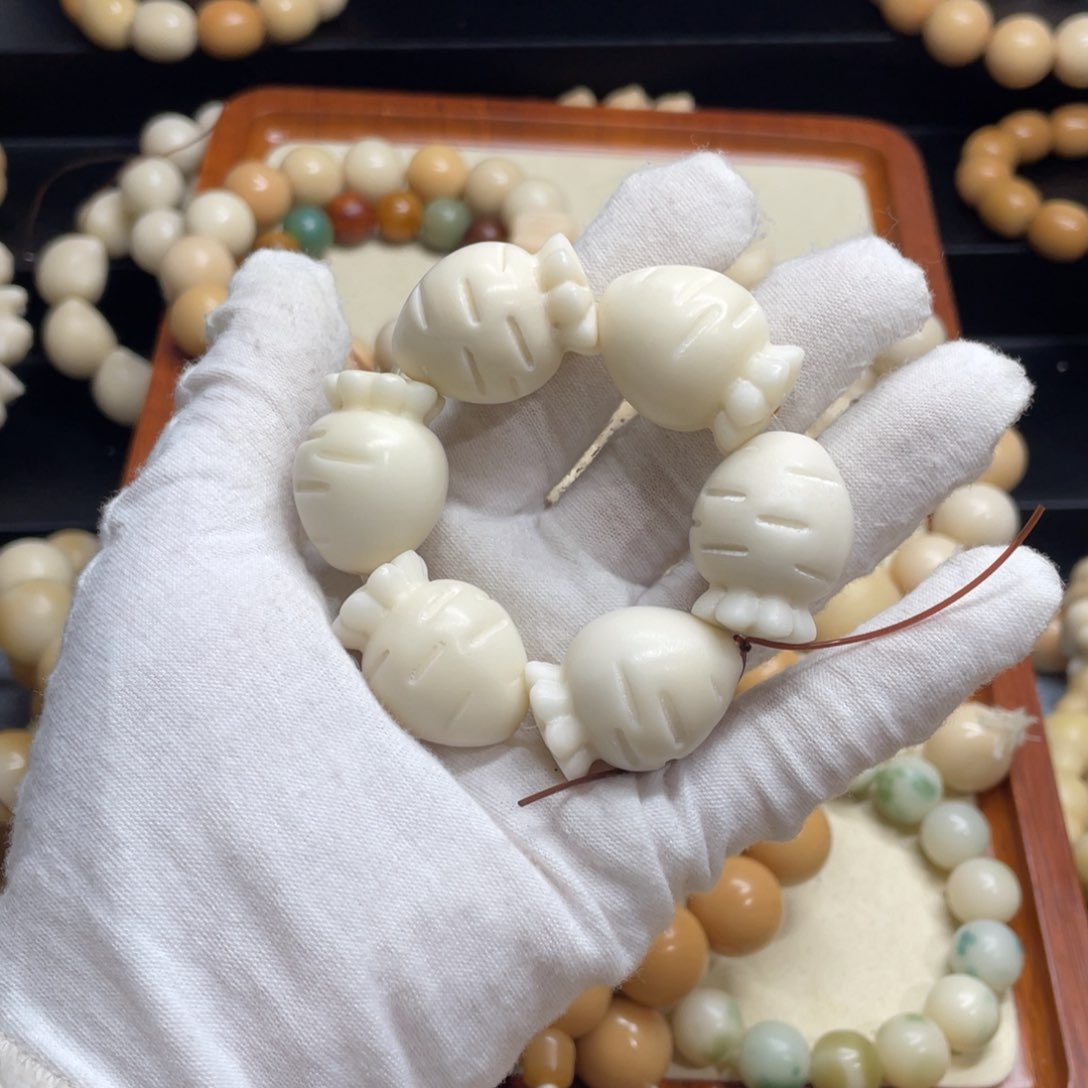 菩提根/象牙果吊坠28干磨微瑕牙果萝卜手捻186