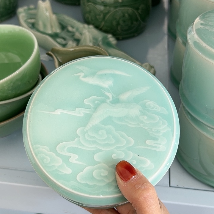 小米茶器龙泉青瓷