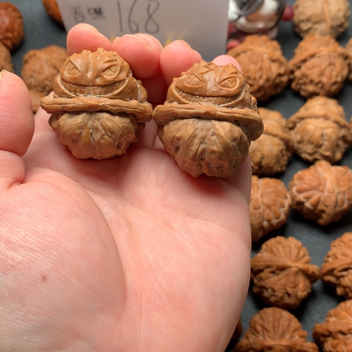 核桃手串/手链蛤蟆