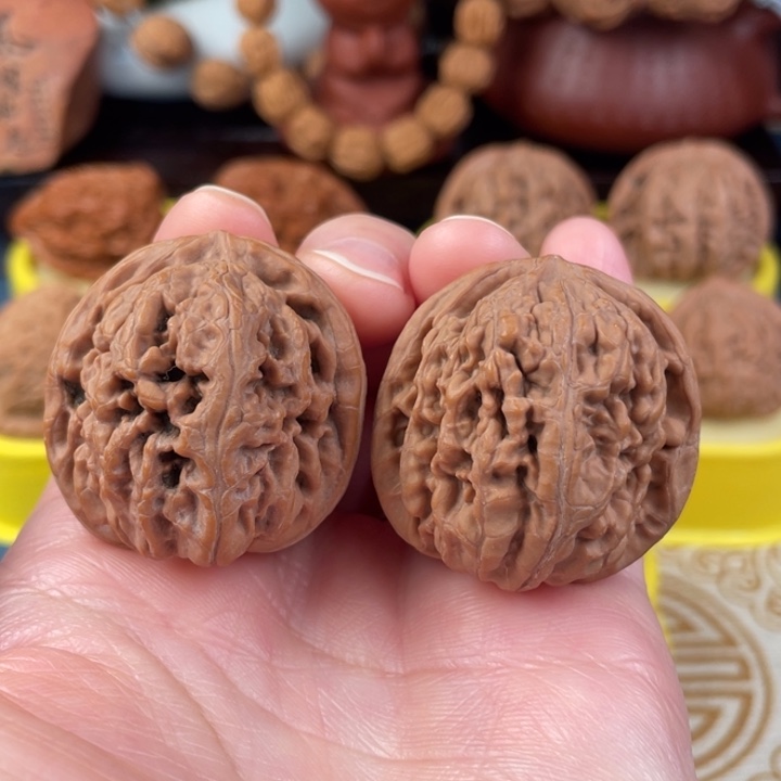 吊坠文玩核桃凤凰台36