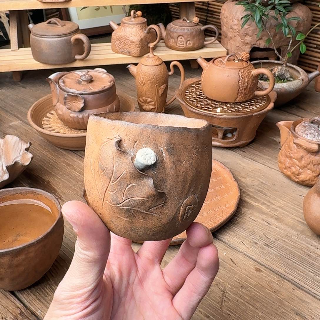 原矿老岩泥茶器系列