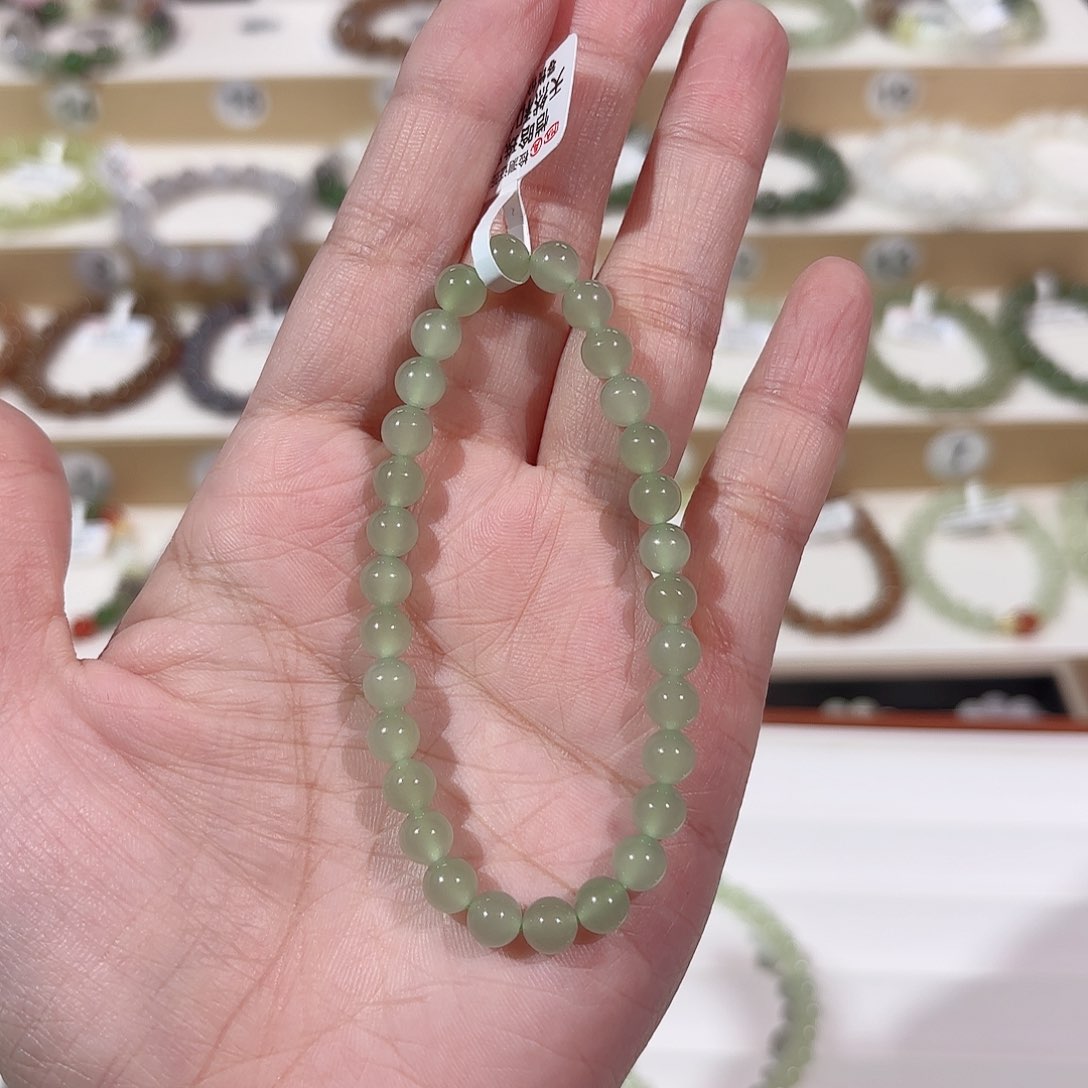 和田玉手链未镶嵌a