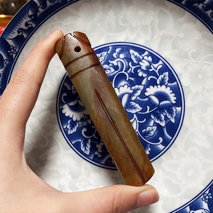 瓷片瓷片瓷器摆件1个