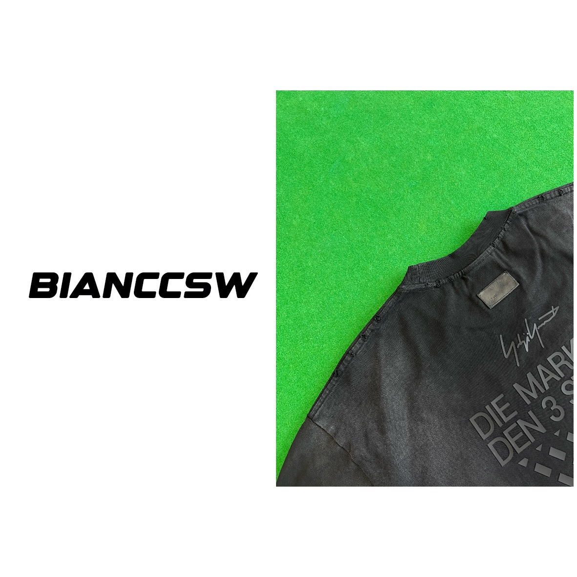 【W3333】新款高品质重磅做旧短袖T恤