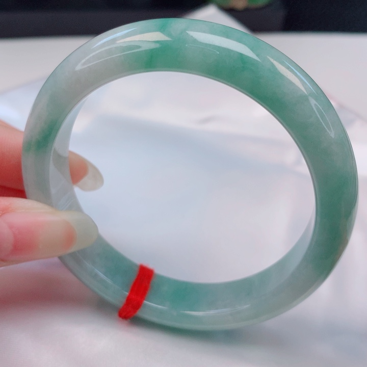 未镶嵌手镯翡翠55圈