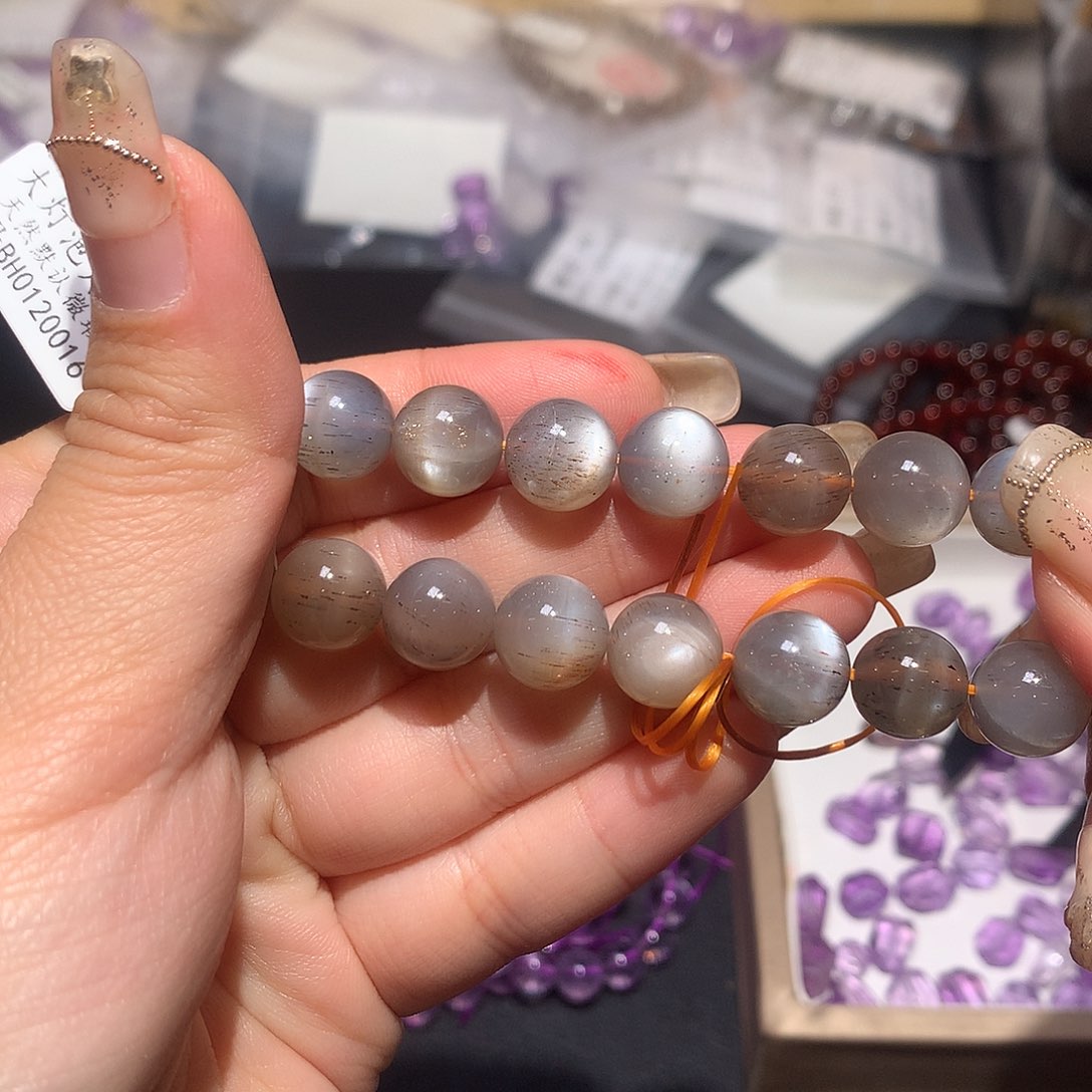 月光石手链未镶嵌多样化05