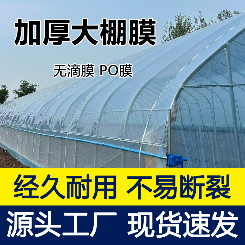 透明流滴大棚塑料膜适用于蔬菜养殖