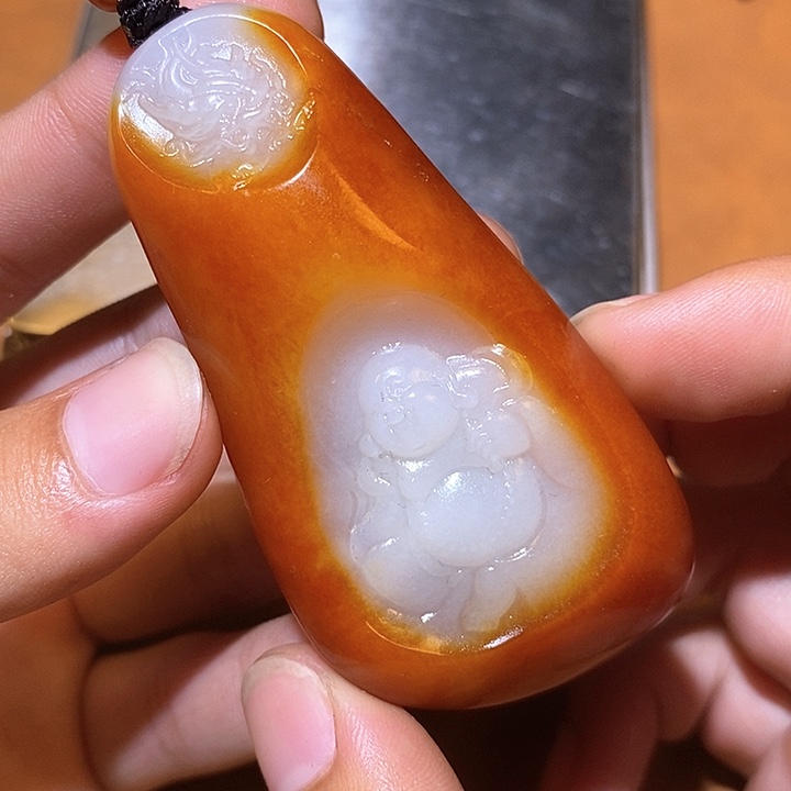 和田玉未镶嵌颈饰L8 