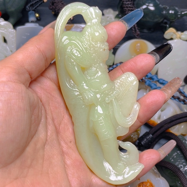 和田玉挂件未镶嵌