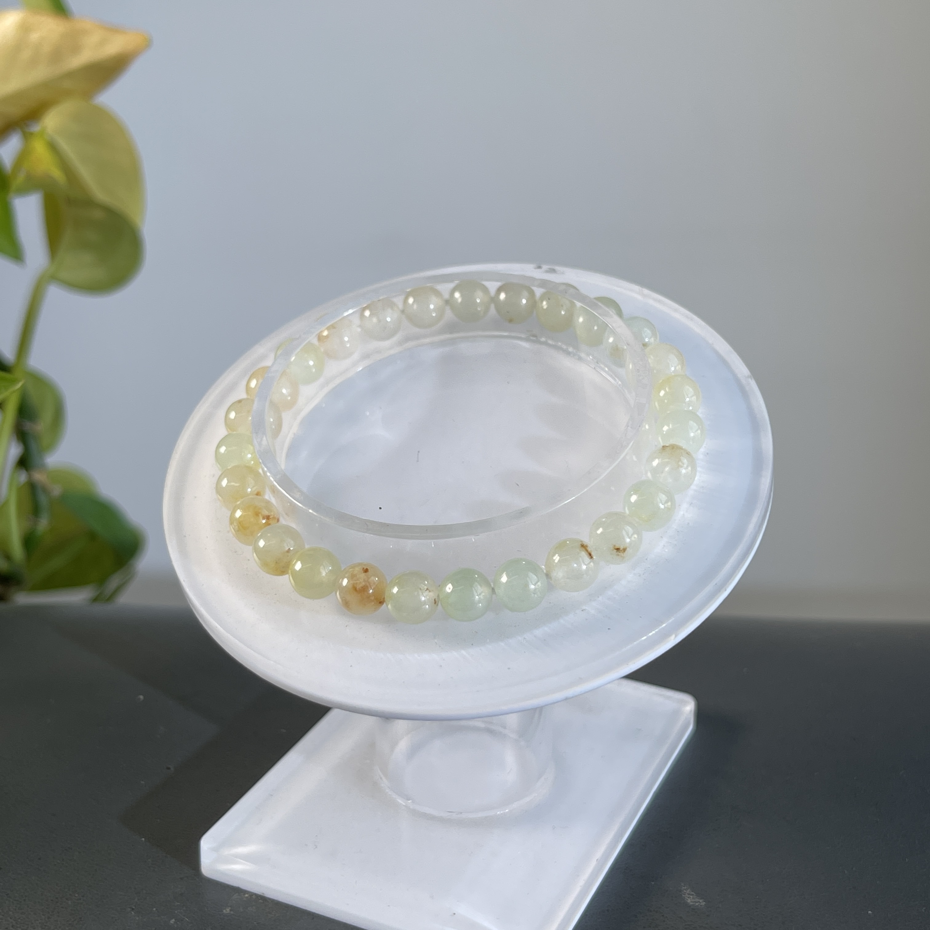 JXZC12-55 天然缅甸A货翡翠 翡翠手串