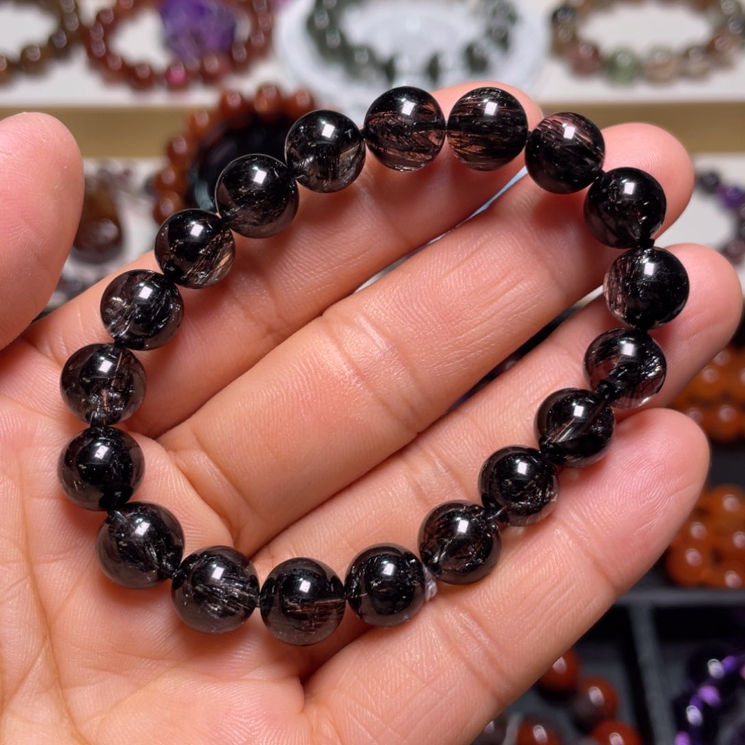 水晶手链未镶嵌黑发晶