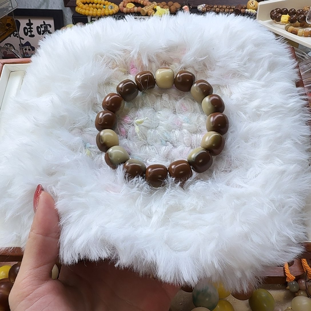 菩提根/象牙果手串14尺寸新品干磨