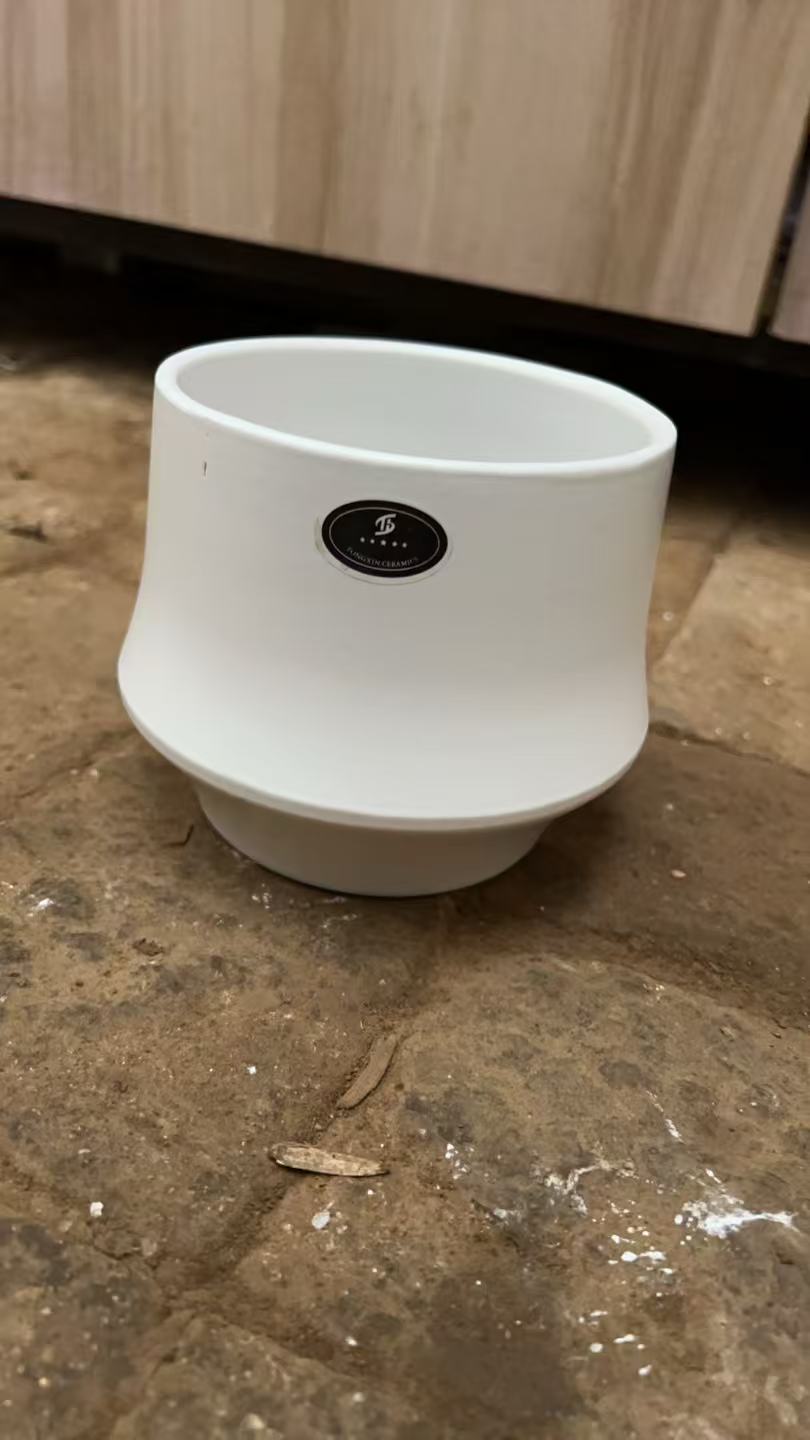 北欧风高颜值花盆简约设计可用于室内外种植多种植物口10.5高11