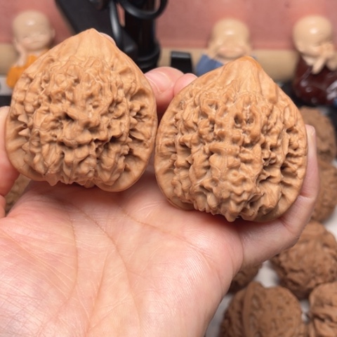 文玩核桃吊坠官帽