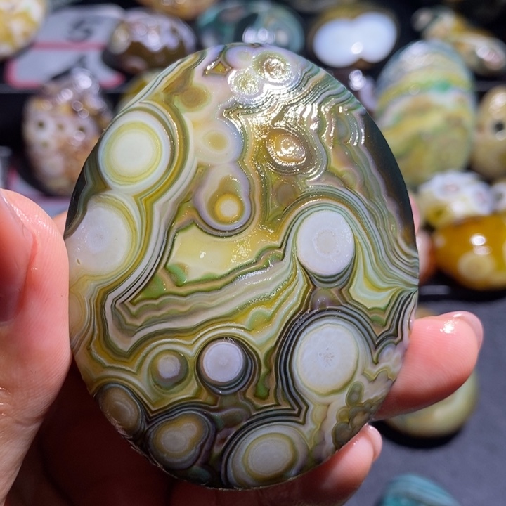 玛瑙/玉髓未镶嵌吊坠(不含链)167