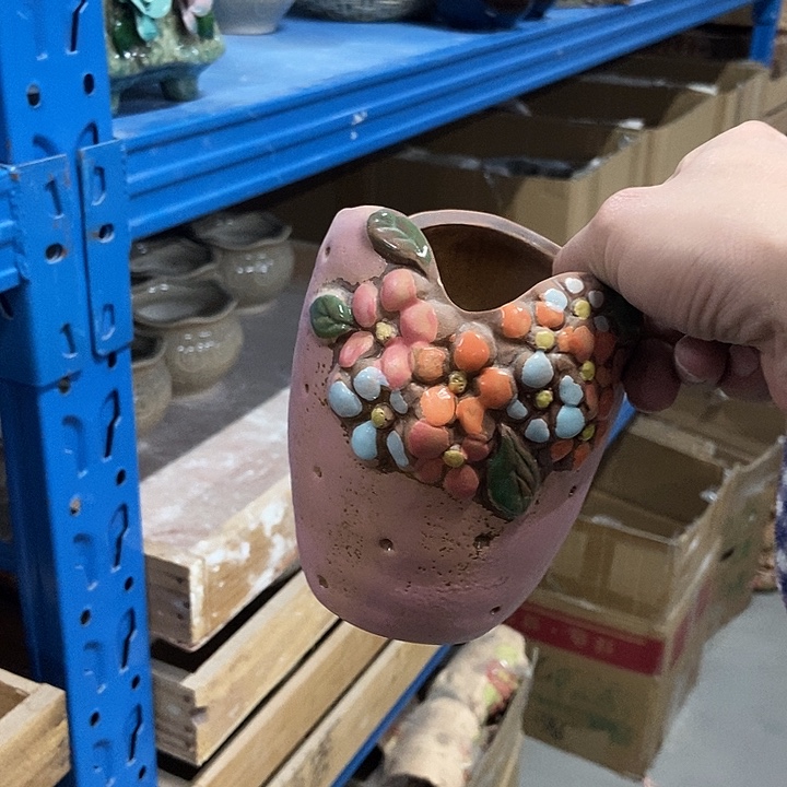 花盆单场满9.9发货9×13粉