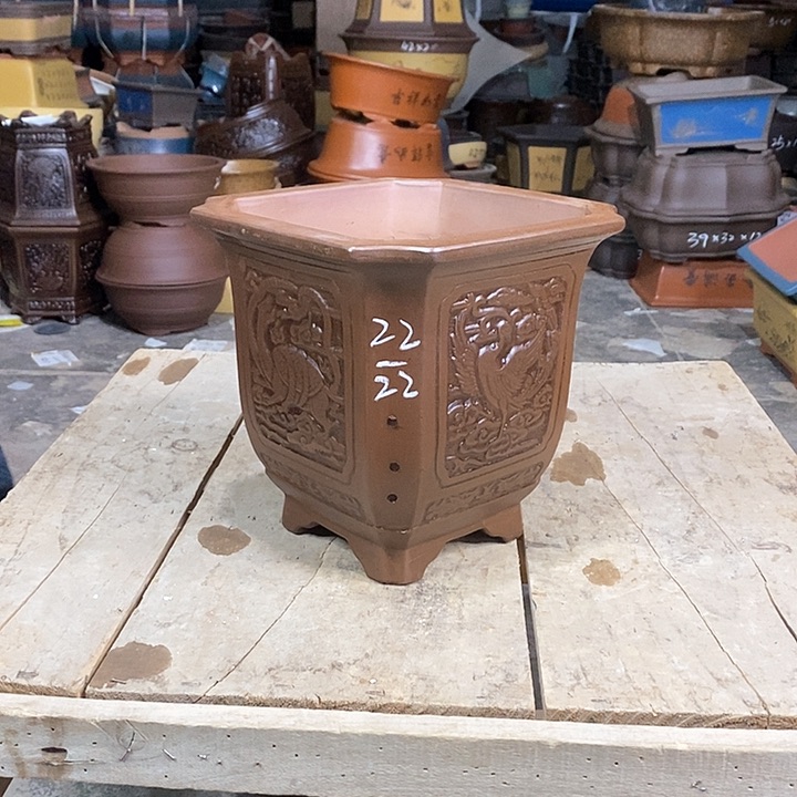 紫砂花盆紫砂工艺厂