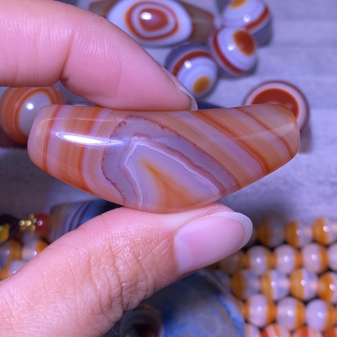 玛瑙/玉髓未镶嵌颈饰