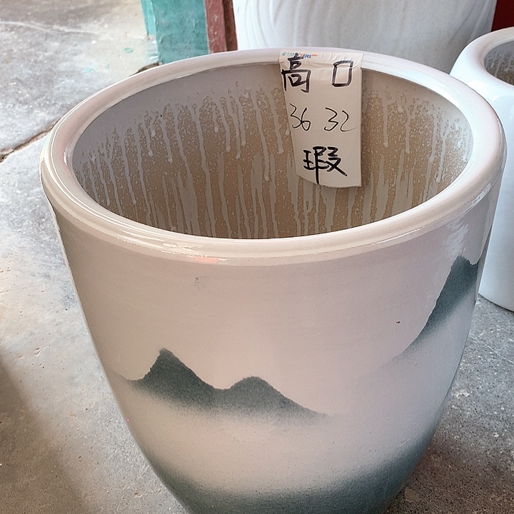 花盆陶瓷的制作大号