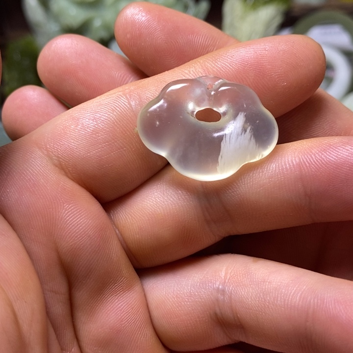 岫玉未镶嵌岫玉挂件