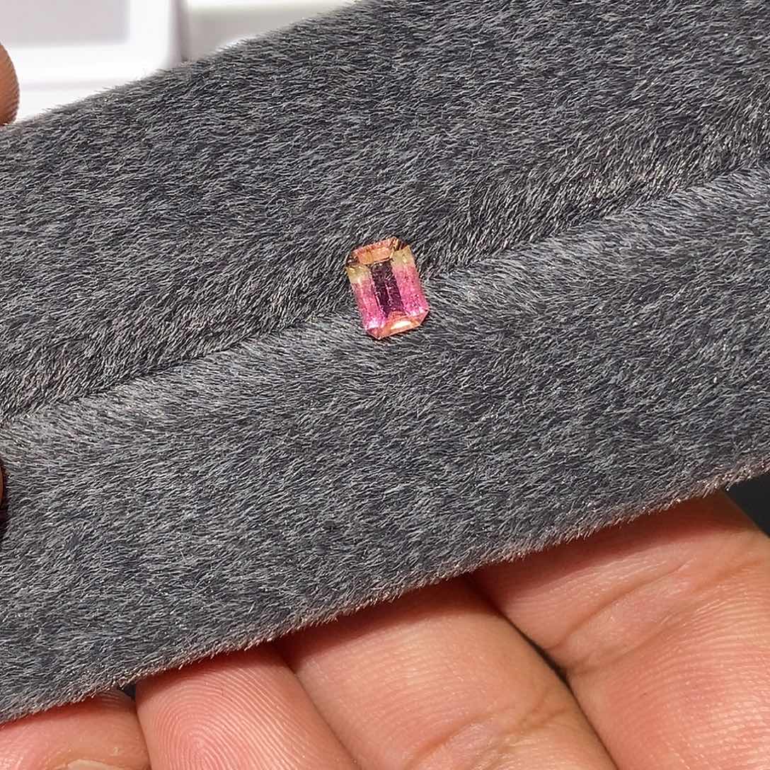 未镶嵌戒指双色碧玺0.78/230