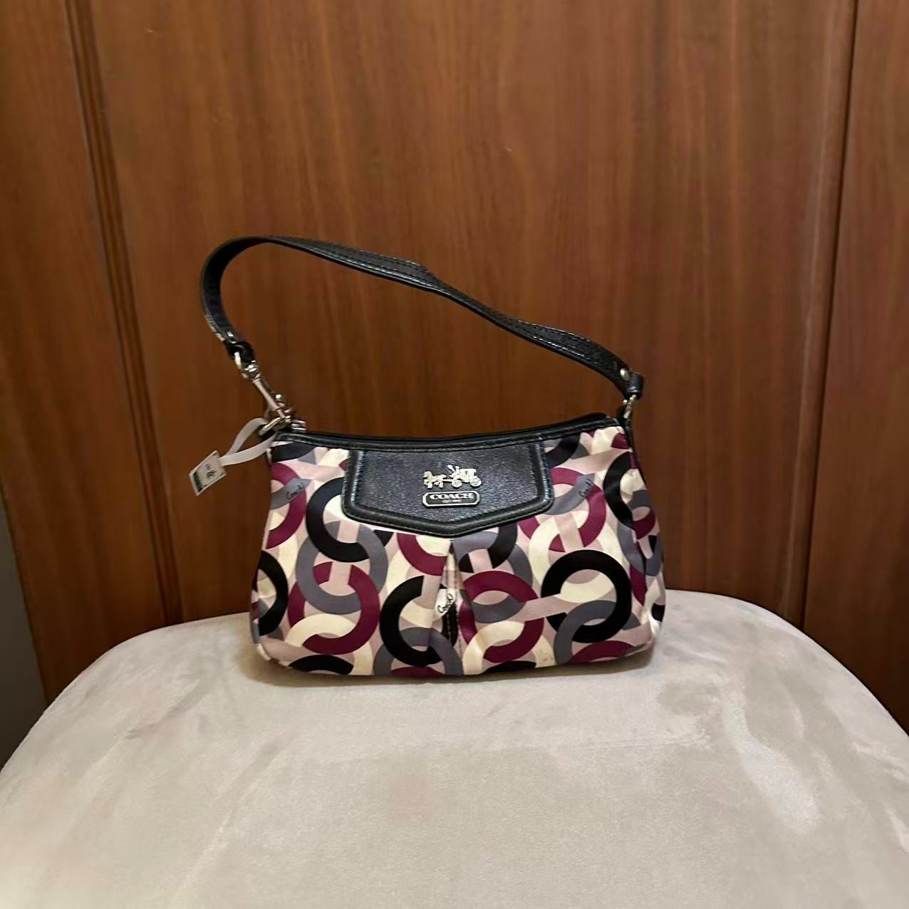 95新 COACH/蔻驰 乱乱子中古/女士/单肩包/118656
