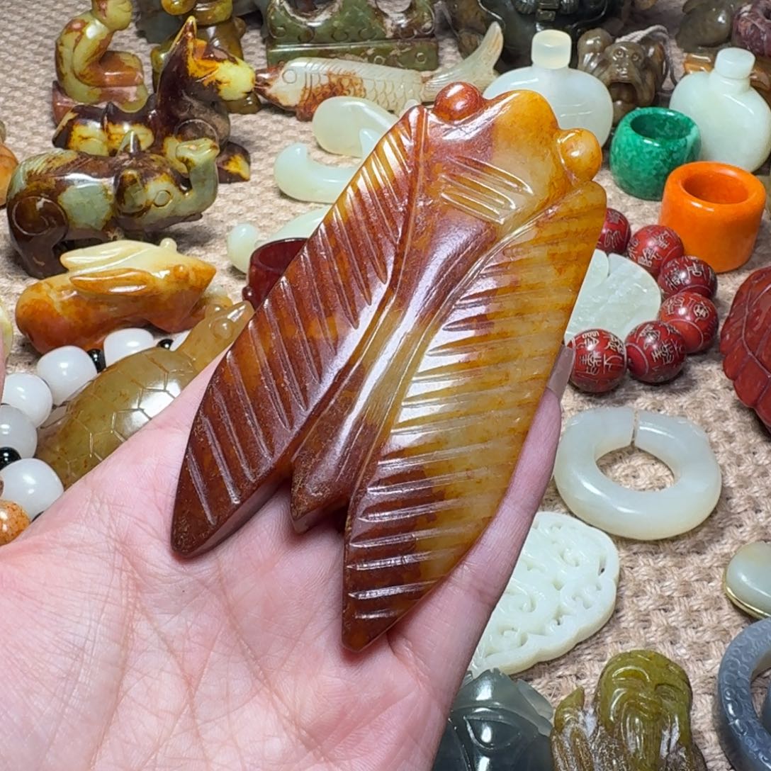 白玉菩提吊坠挂件