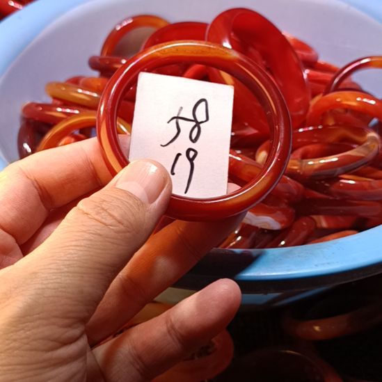 玛瑙/玉髓未镶嵌手镯