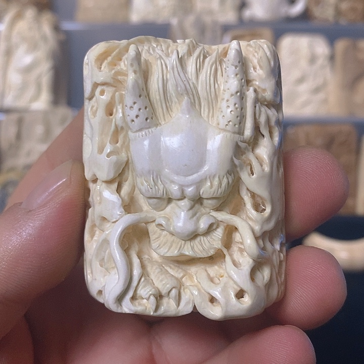 天然猛犸牙雕刻残次品不包邮