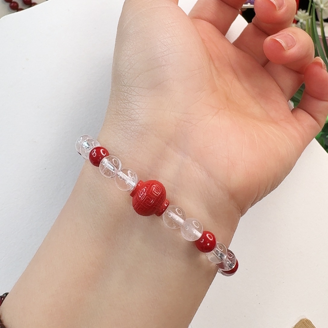 天然辰砂朱砂灯笼