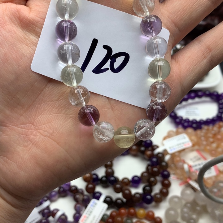 水晶手链未镶嵌天然