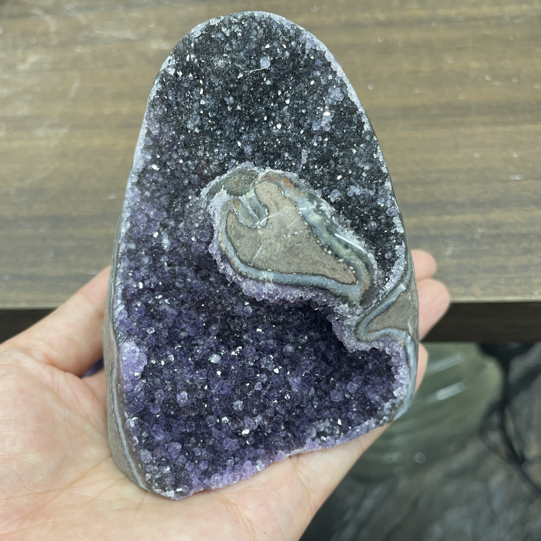 纯天然的水晶摆件