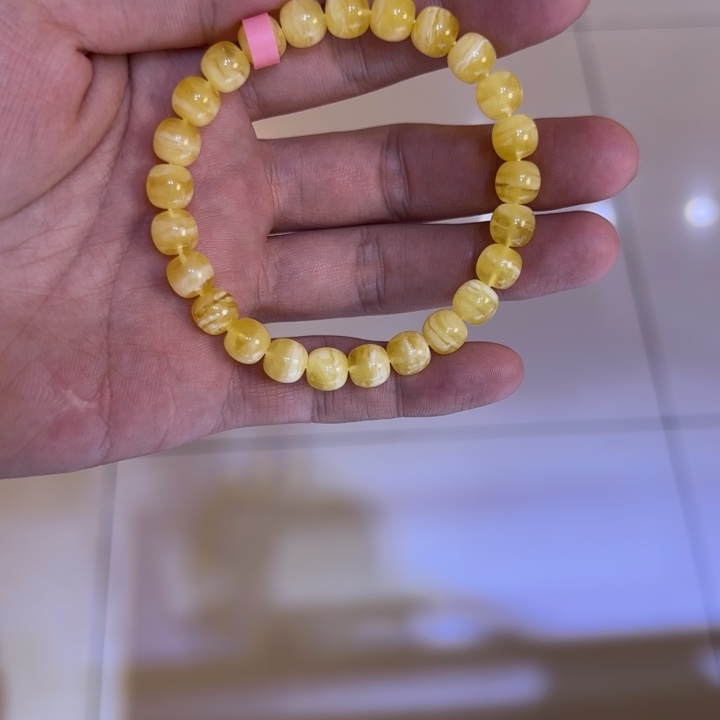 手链琥珀未镶嵌蜜蜡