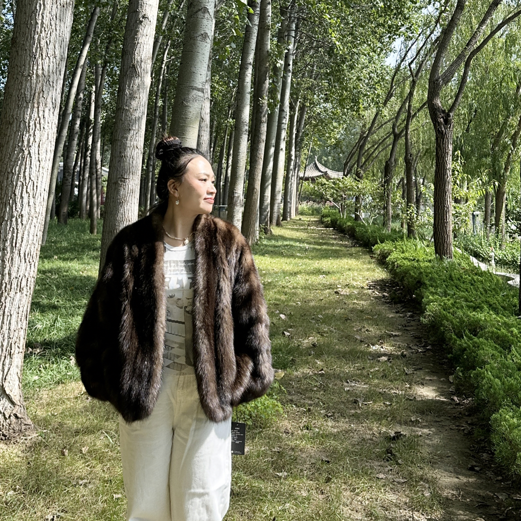 西牧严选 【时光定格】短款立领外套