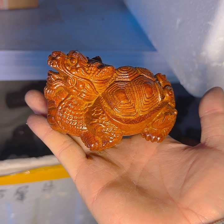 木花梨木11开线龙龟一只