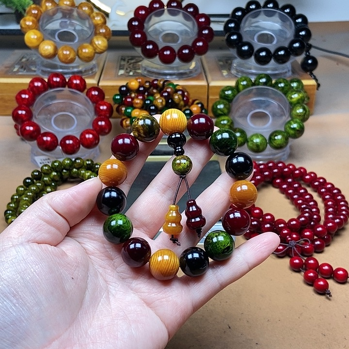 【闪购商品】贝壳杉（血龙木）手串/手链1.5多宝