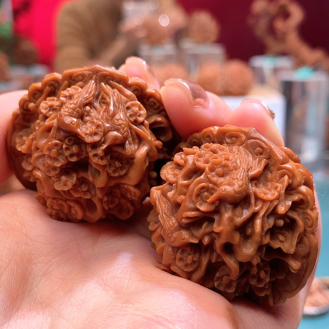 文玩核桃把件————————