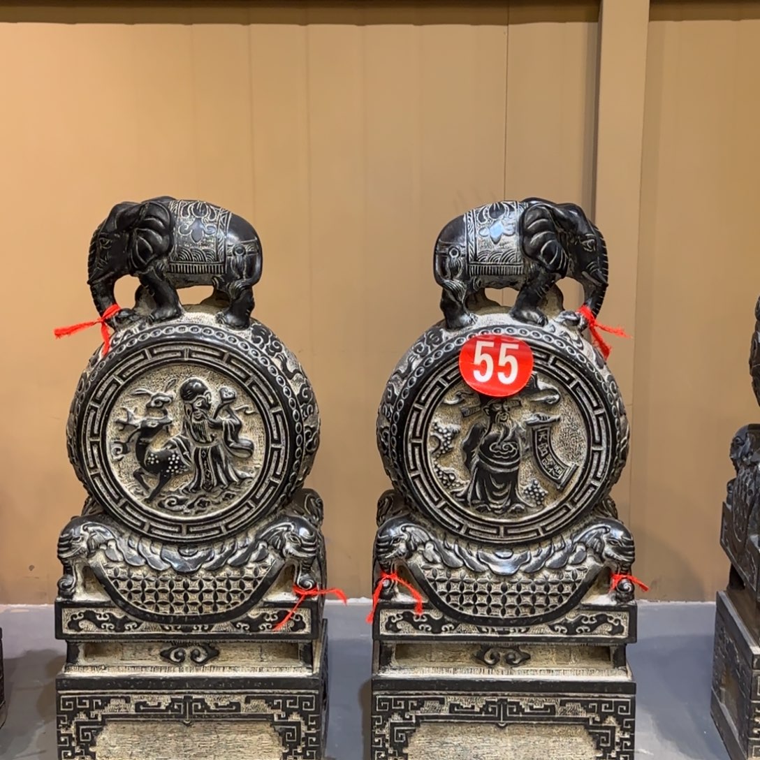 陕***》石材纯天然青石整石雕刻