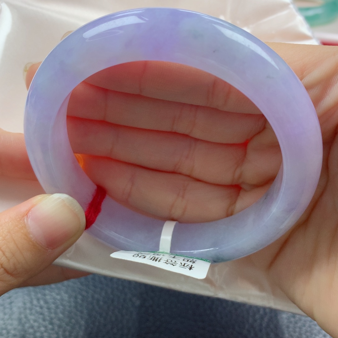 未镶嵌手镯翡翠缅甸天然翡翠A货56.8正