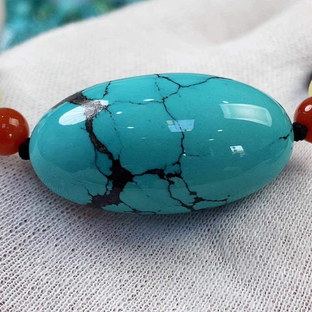 绿松石配饰未镶嵌阿*若