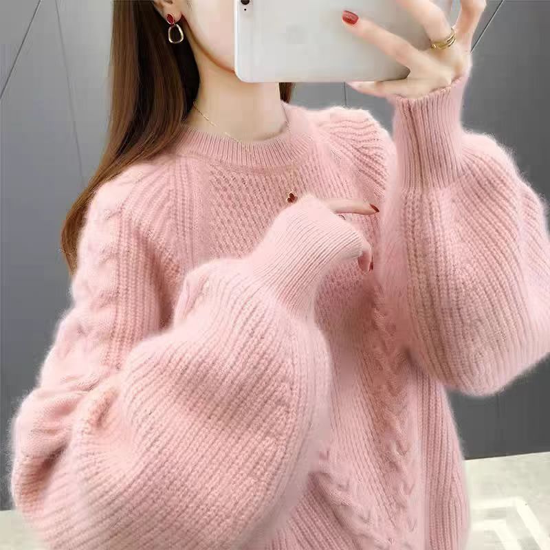 半高领针织毛衣女秋冬款  时尚保暖-非图片款-以直播间下单为准