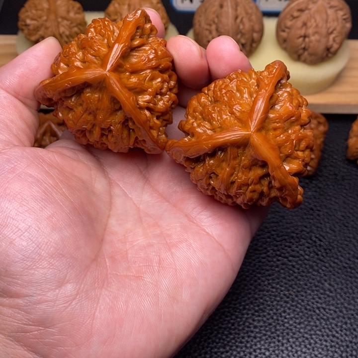 把件文玩核桃辉****7工艺三棱