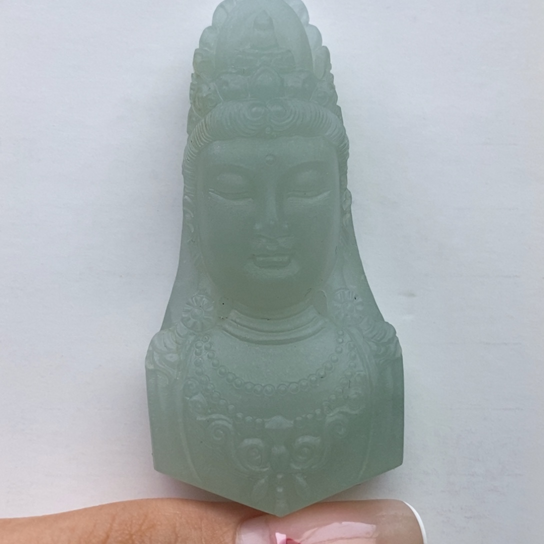 定制翡翠未镶嵌L****C毛货无鉴赏期