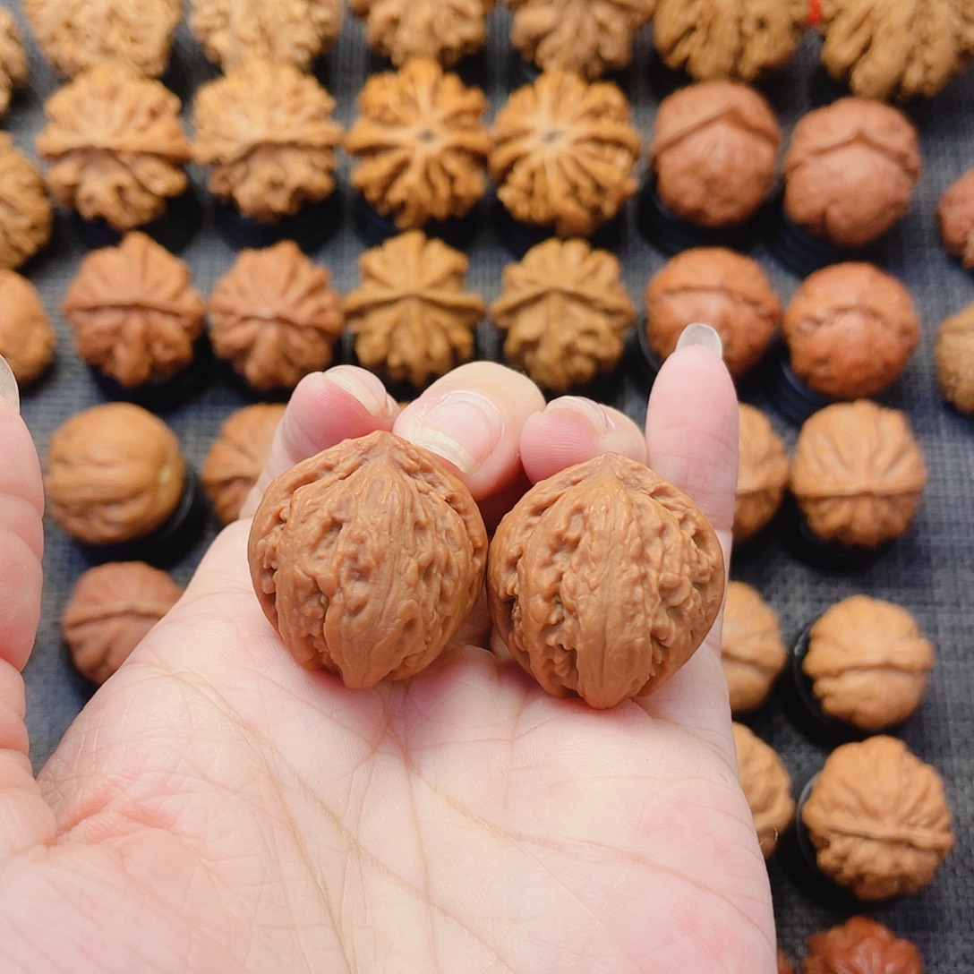 文玩核桃把件小球筋