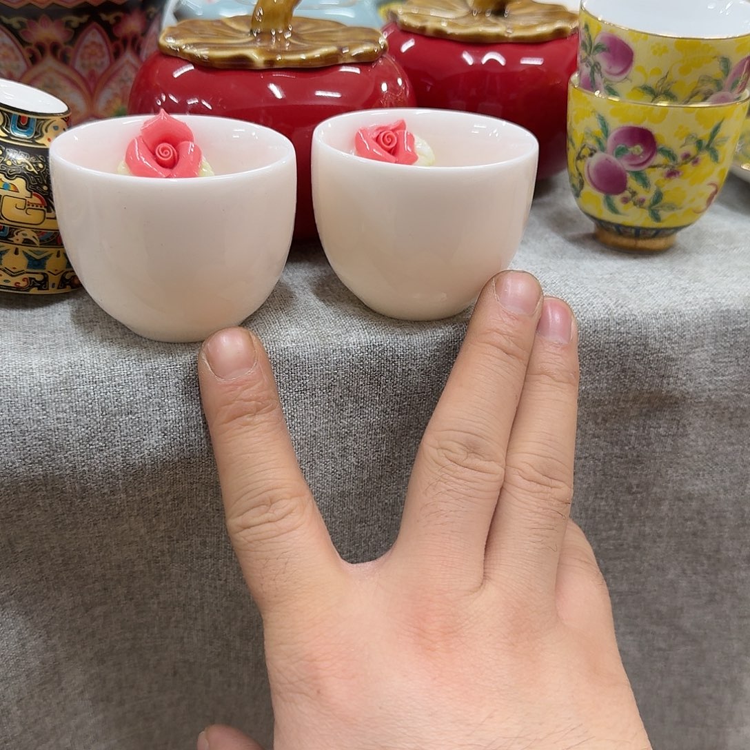 秘****杯子陶一整一瑕疵组合杯子