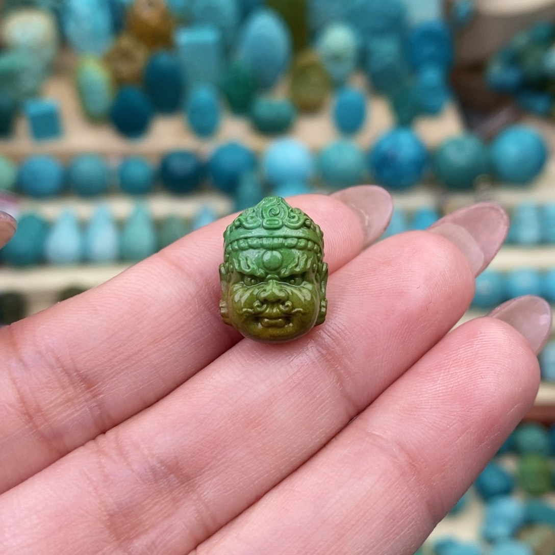 绿松石珠宝奇石未镶嵌晴*