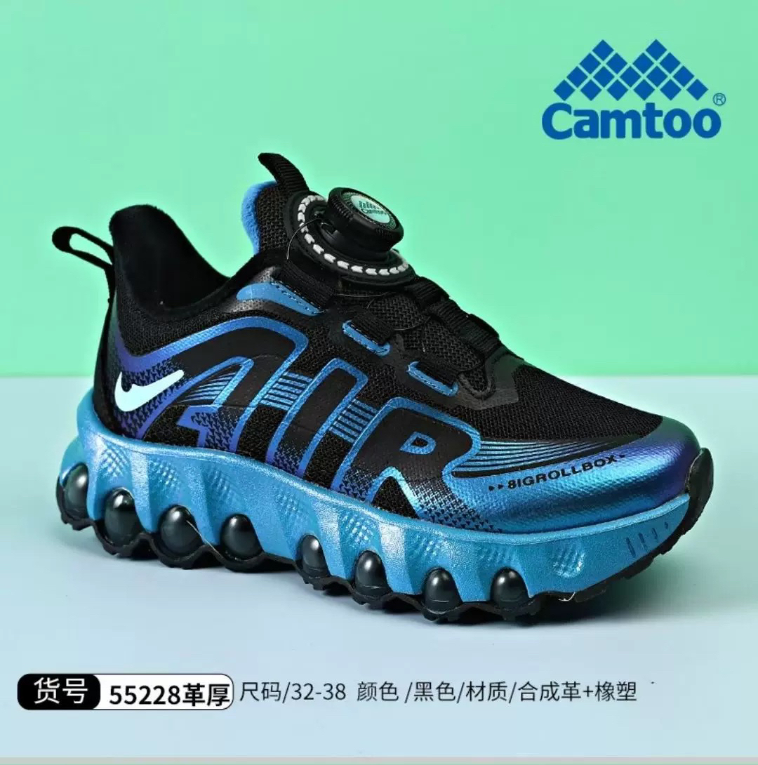 卡途男童鞋2025冬季新款加绒二棉儿童鞋小学生运动鞋防滑保暖正品